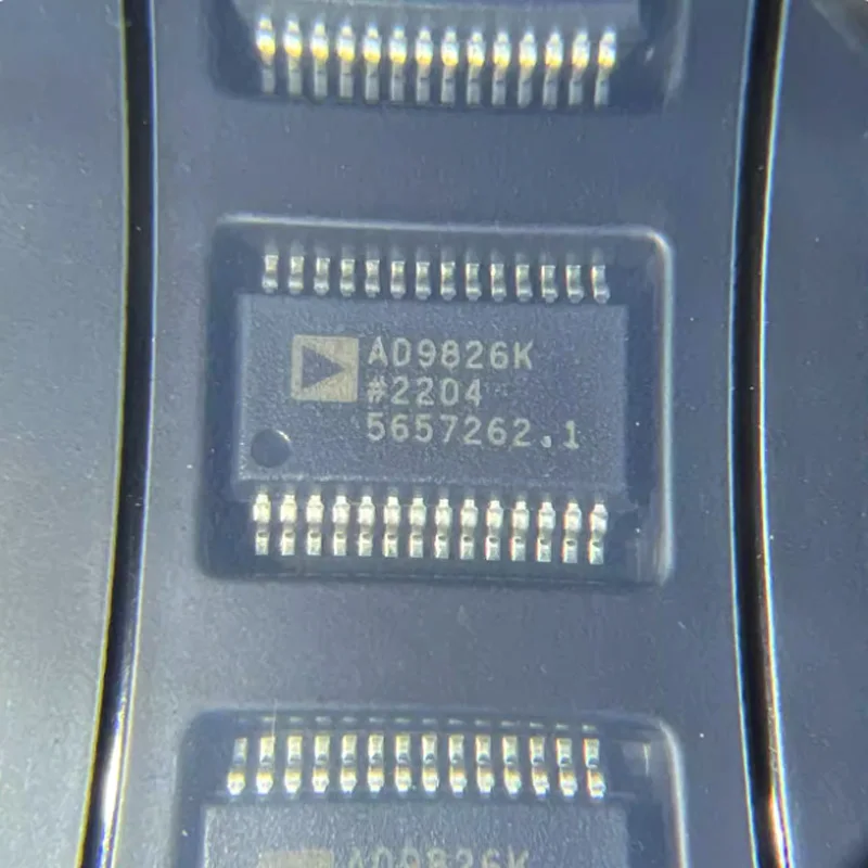 

AD9826KRSZRL Brand New Original Screen printed AD9826K SMT SSOP-28 analog-to-digital converter chip IC