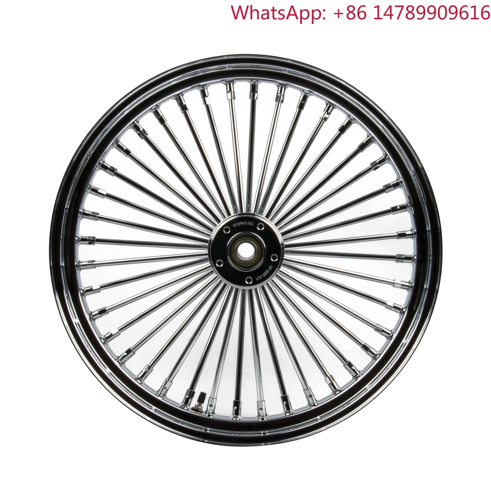

6061-T6 Aluminum AlloyNew Arrived 21*3.25 Inch Chrome Motorcycle Wheels Fat Spoke Design For 18+ Touring Softail Street Bob Low