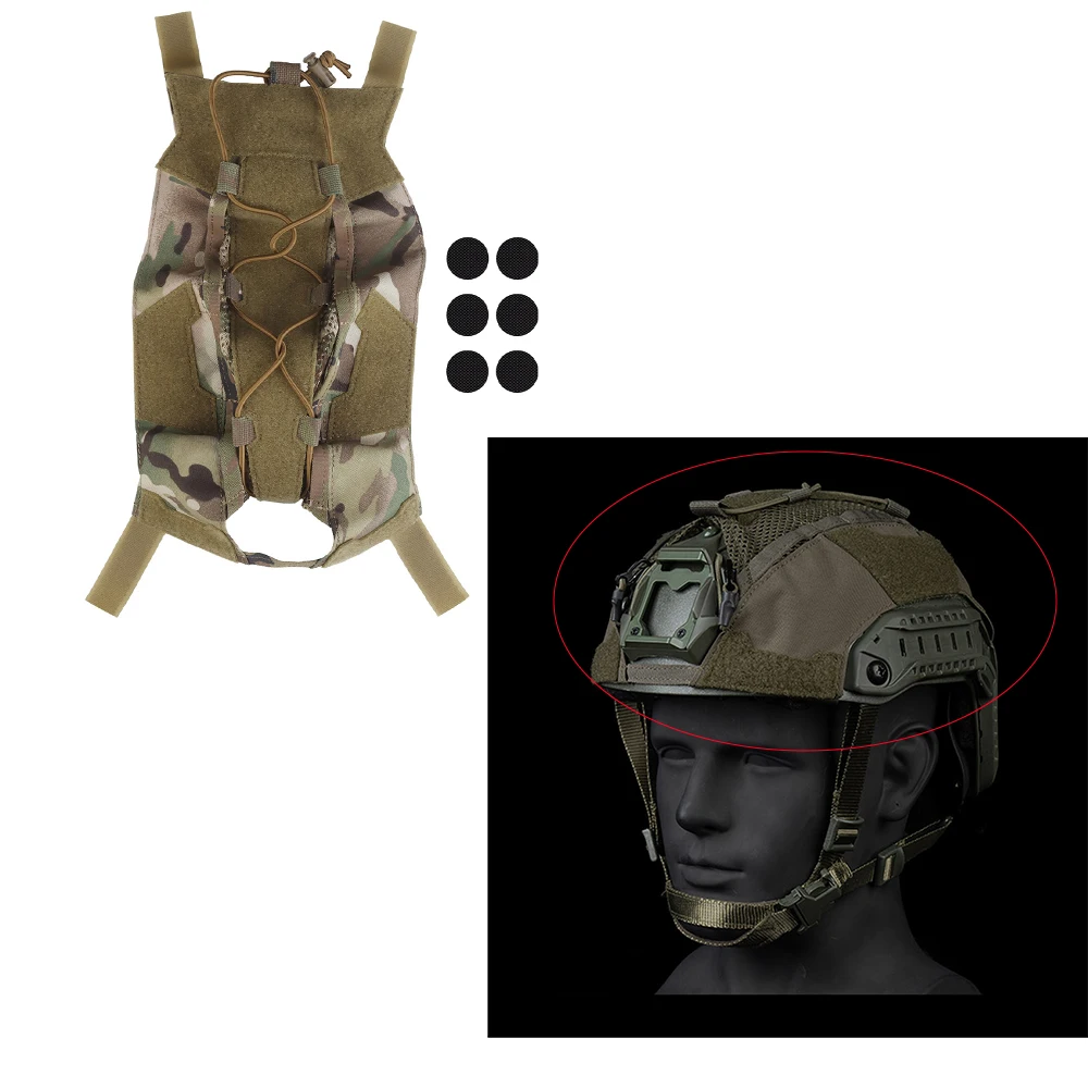 Tactical Helmet Cover FAST SF ultra-high cut Helmet Cover GEN 4, with elastic fixing rope