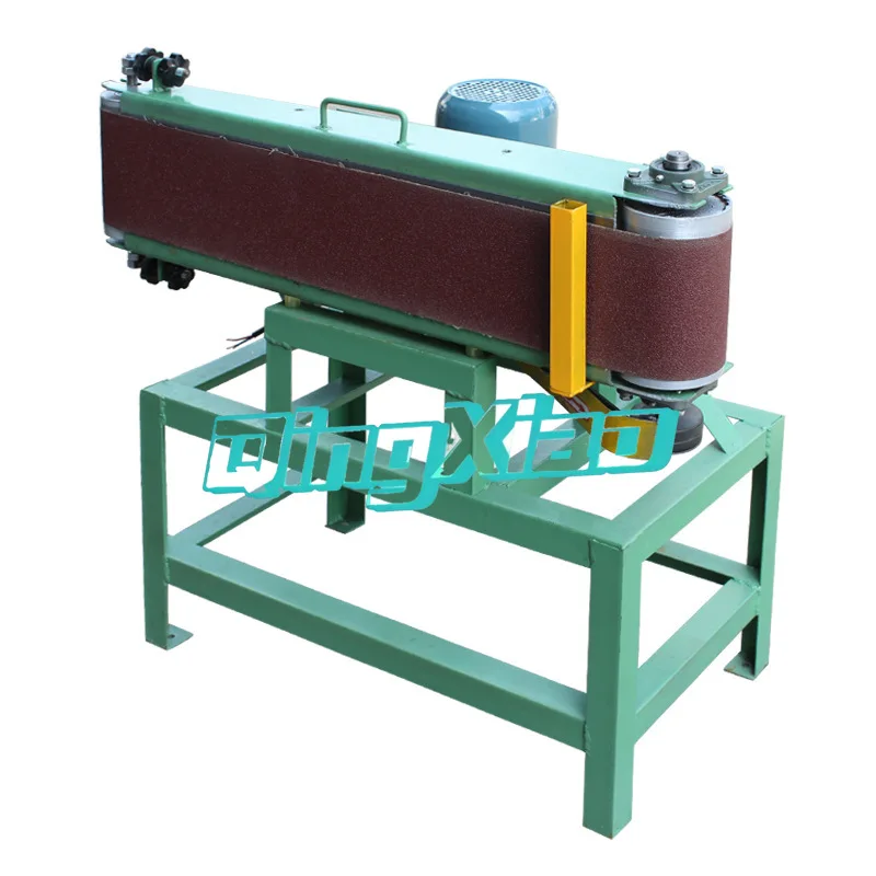 Small Woodworking Machinery Surface Sander Simple Belt Sander Vertical and Horizontal Dual-use Sanding Machine