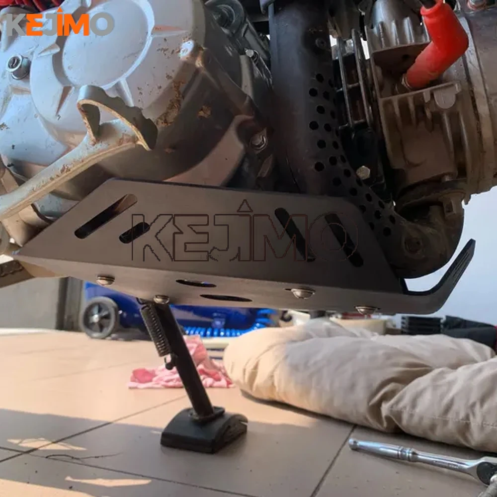 

FOR HONDA CRF110F CRF 110 F 2019-2024 2025 2026 Motorcycle Engine Skid Plate Engine Protector Belly Pan Chassis Bash Plate Cover