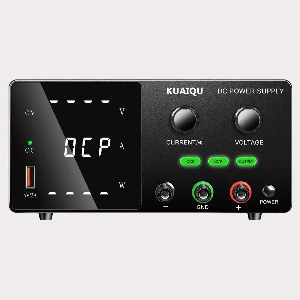 

NICE POWER&KUAIQU SPPS-G605 60V 5A Adjustable DC Lab Power Supply Repair Voltage Regulator Battery Charger 24V 12V OCP OVP