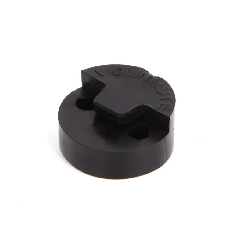 1Pc Acoustic Rubber Violin Mute Fiddle  For Violin Sourdine Tools Black