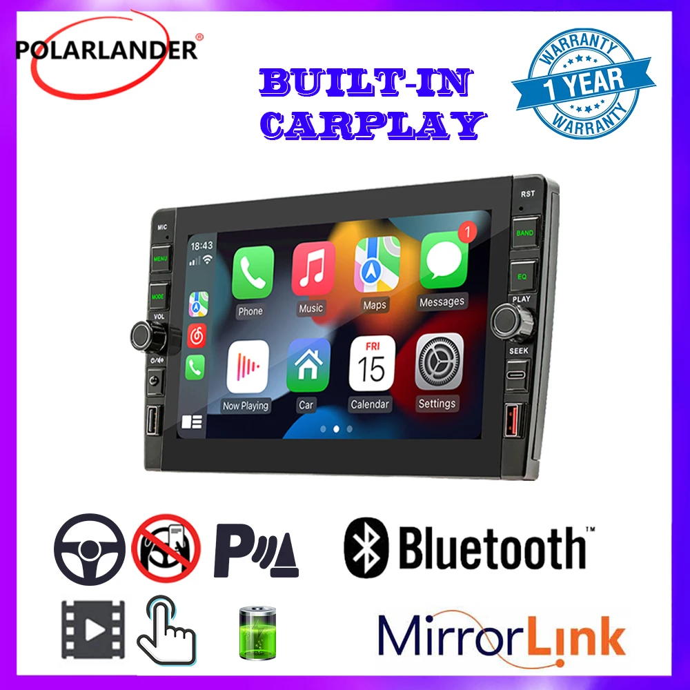 8 Inch Double Din A…