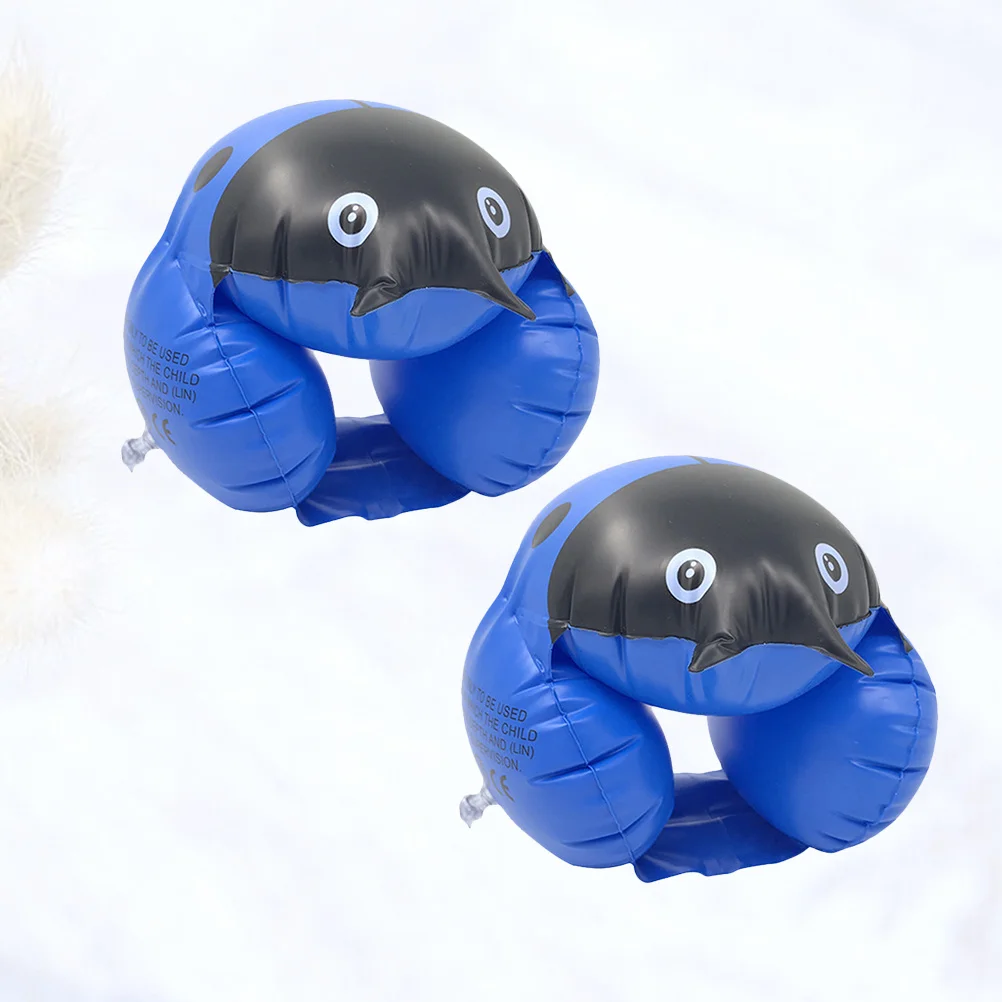 Anneau de natation pour enfants, 2 pièces, Double Airbag épais, conception coccinelle, brassards d'eau gonflables pour piscine, aide à la natation, manches flottantes