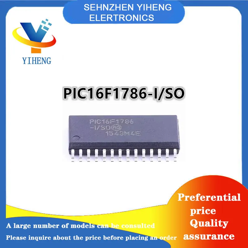 PIC16F1786-ISO 100% New Original Integrated Circuit Electronic Components BGA  Direct payment