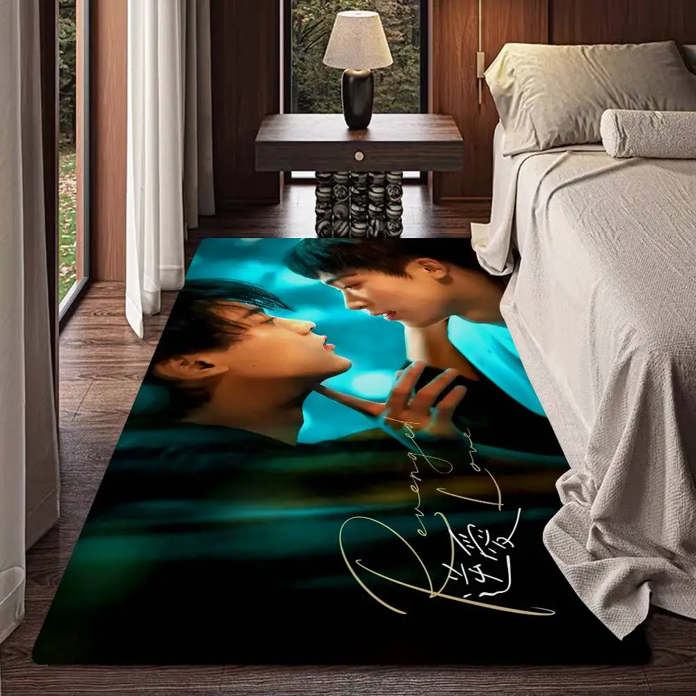 R-Revenged Love Movie Floor Mat Cheaper Anti-slip Modern Living Room Balcony Printed Bedside Mats