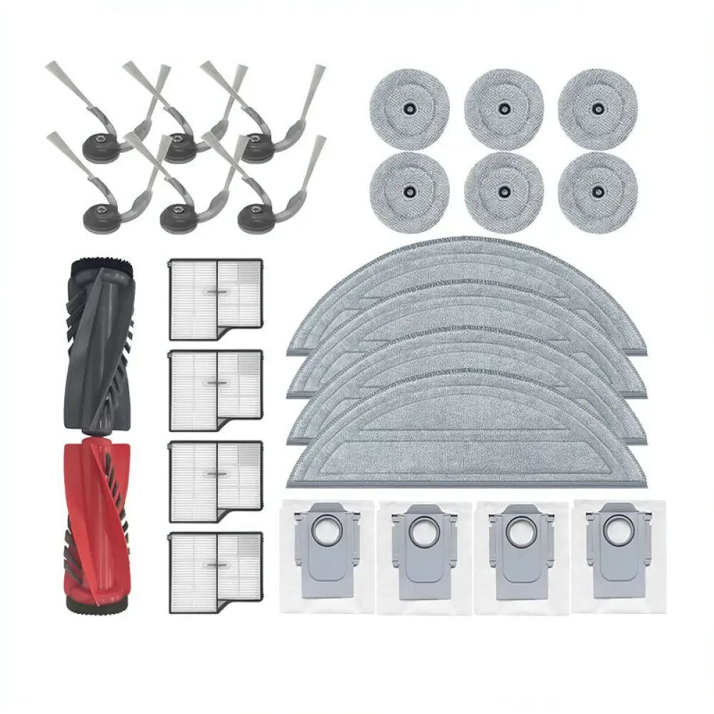 Cleaning Consumables Set For Roborock Saros 10 G30 Vacuum Cleaner Replacement Parts Accessories Maintenance Items