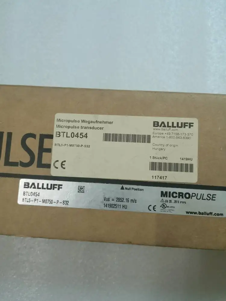 

BALLULL BTL0454 BTL5-P1-M0750-P-S32