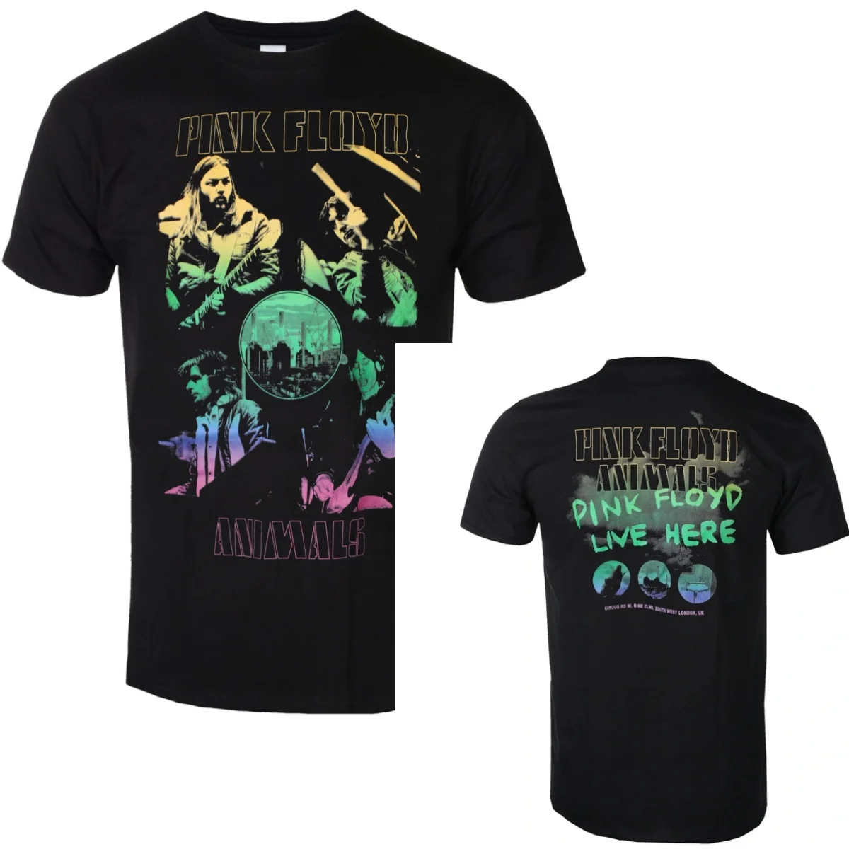 Sommer-T-Shirt mit Pink-Floyd-Motiv, aus Baumwolle, für Damen und Herren, kurzärmelig, modisches Marken-T-Shirt, luxuriöses, lässiges Vintage-T-Shirt. – Detail 3