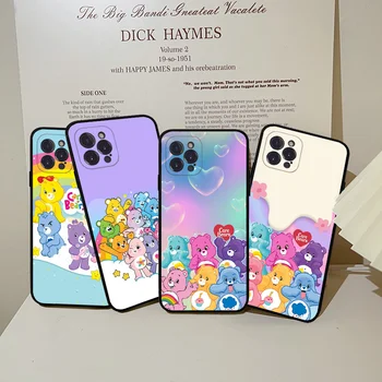 C-Cares b-bears coque de téléphone pour IPhone 16 15 8 7 6 6S Plus X SE XR XS 14 11 12 13 Mini Pro Max coque mobile