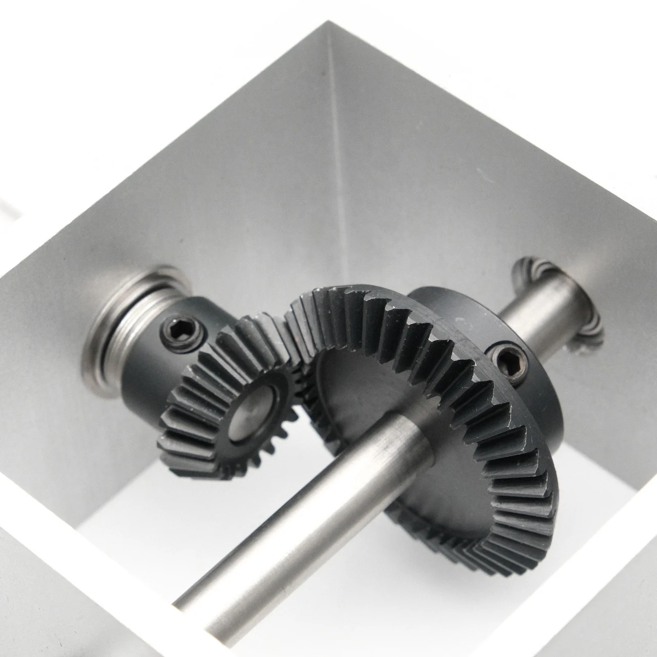 1:2 Right Angle Drive Bevel GearBox 90° Reversing Mechanical Angle  Indicator Reducer 6MM/8MM Shaft 1M 20T 40T