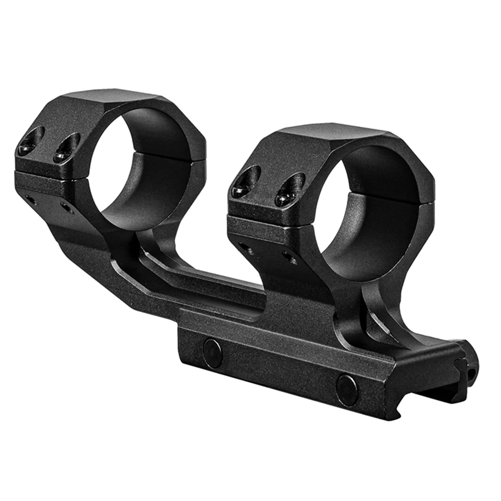 FIRE WOLF 34mm Cantilever One‑Piece Scope Mount Fit 20mm Picatinny Rail Aluminum Optical Sight Mount