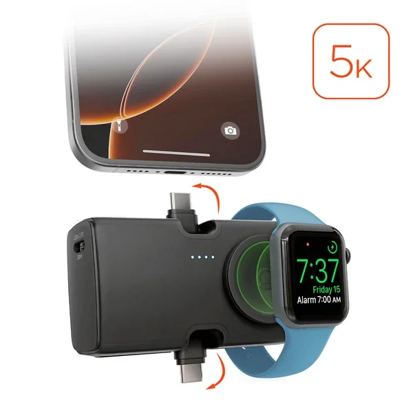 

Портативный внешний аккумулятор на 5000 мАч для мобильных устройств