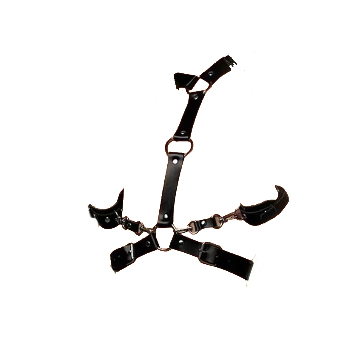 BDSM ضبط النفس الجسم أصفاد تسخير SM الرقيق الوثن مجموعات الالعاب الجنس انفصال تكبيل البرازيلي رفع بولي Leather الجلود مثير الملابس الداخلية أطقم #3