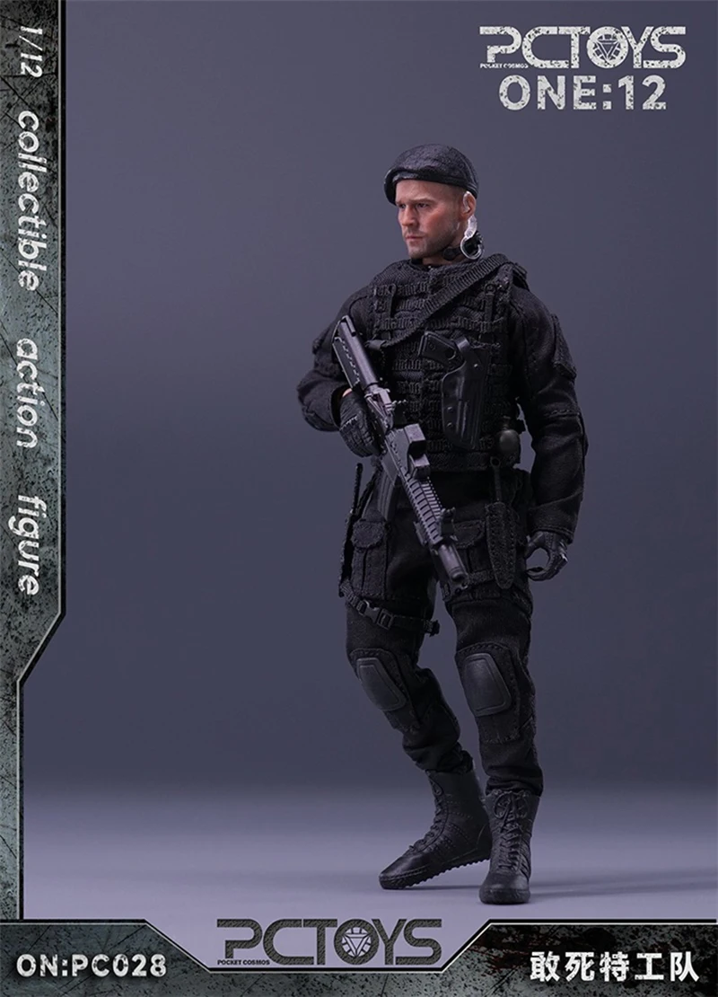 In Stock PCTOYS PC028 1/12 Scale Classic Agent Series Military Male Soldier 6Inch Full Set Action Figure Model Toys