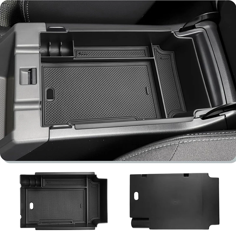 

Center Console Organizer Tray For 2024 Subaru Crosstrek and Subaru Impreza 2024 Accessories Armrest Secondary Storage Box