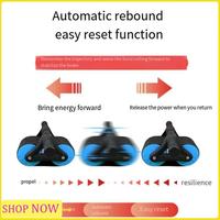 Springback Wheels Roller Abdominal Exerciser Pushhup Training Mute Fitness Equipment
