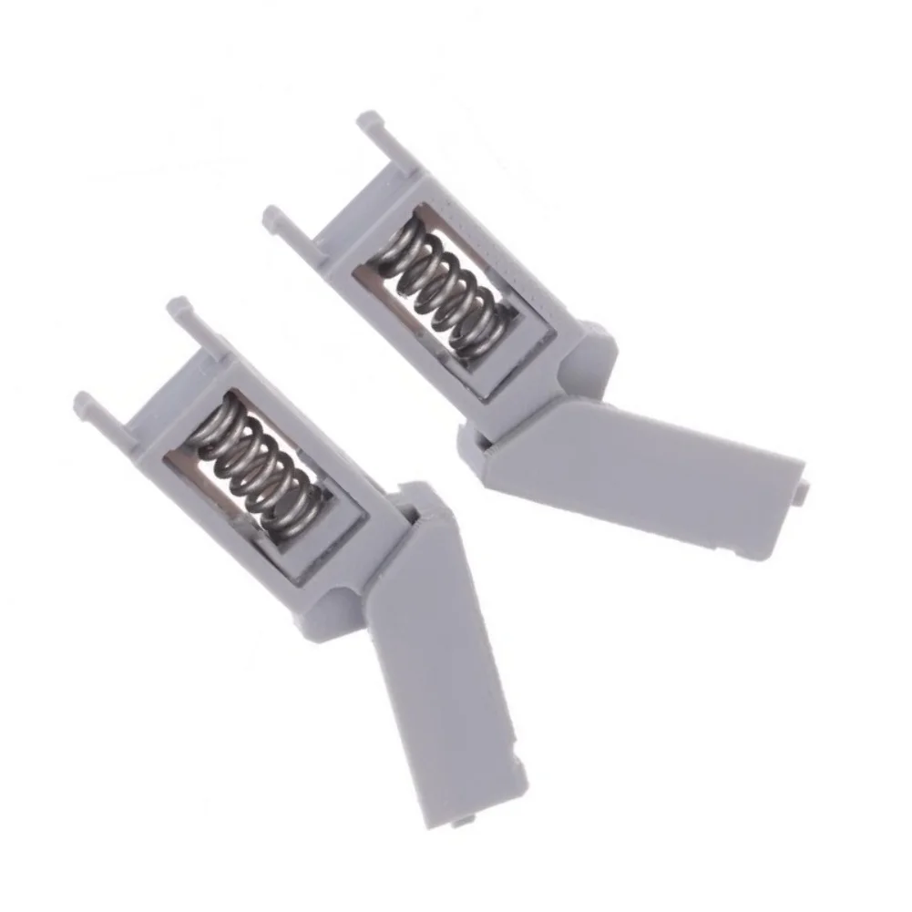 1 Pair Replacement Hinge for Panasonic For SL-J110R and For SL-JS17 Turntable Dust Cover with Easy Installation Gray Plastic
