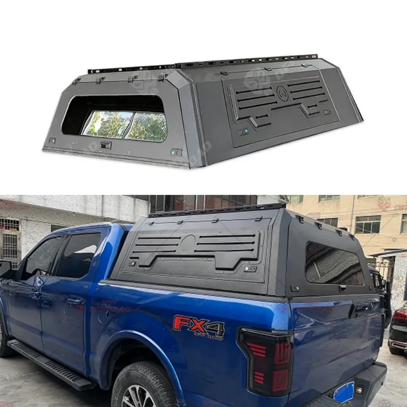 Waterproof Pickup Truck Canopy Cover Aluminium Hardtop Topper Camper Tonneau Cover for Ford F150
