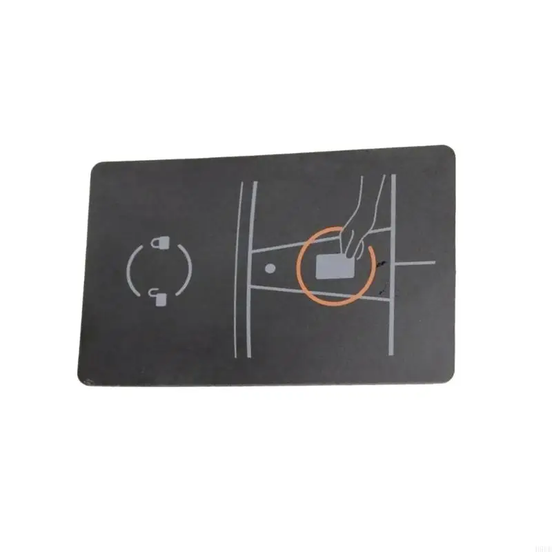 Replacement Contactless Vehicle Card for Model 3/Y/S/X, B-Pillar Reader Operation and Backup Phone Access H9EE