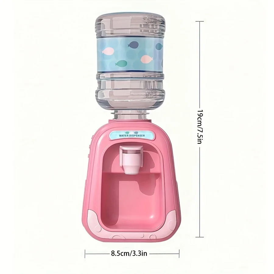 1pc Children\'s fun mini drinking machine toy mini bucket plastic lotion bottle