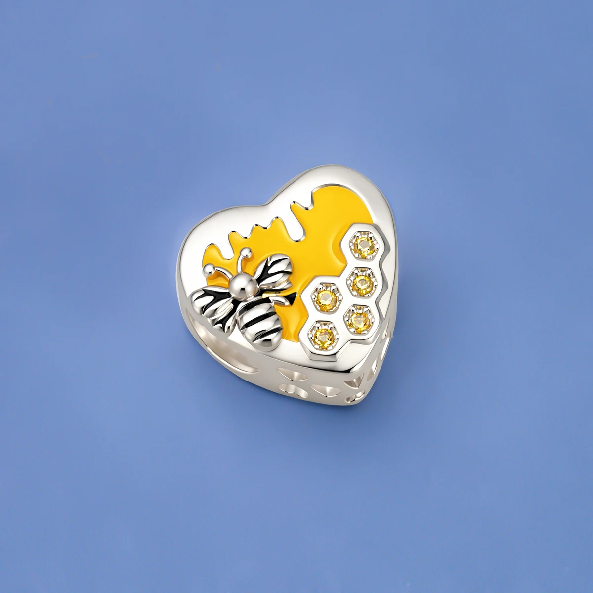 Pan Charms Guardian Angel Peace Dove Family Love Heart Beads Fit Original Bracelet Jewelry DIY Birthday Christmas Gift for Her view 3