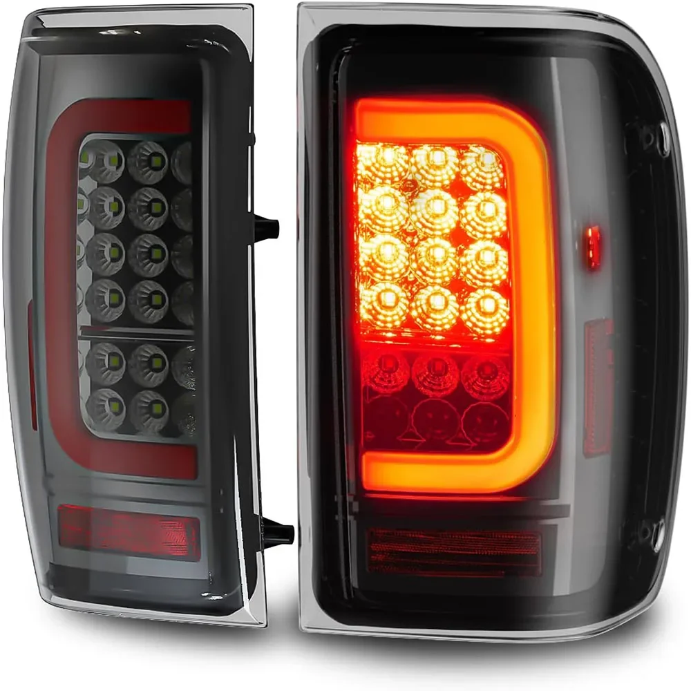 

LXBY Full LED Tail Lights for Ford Ranger 2001-2011 LED Taillight Assembly Turn Signal Lights Running Brake Reverse Light