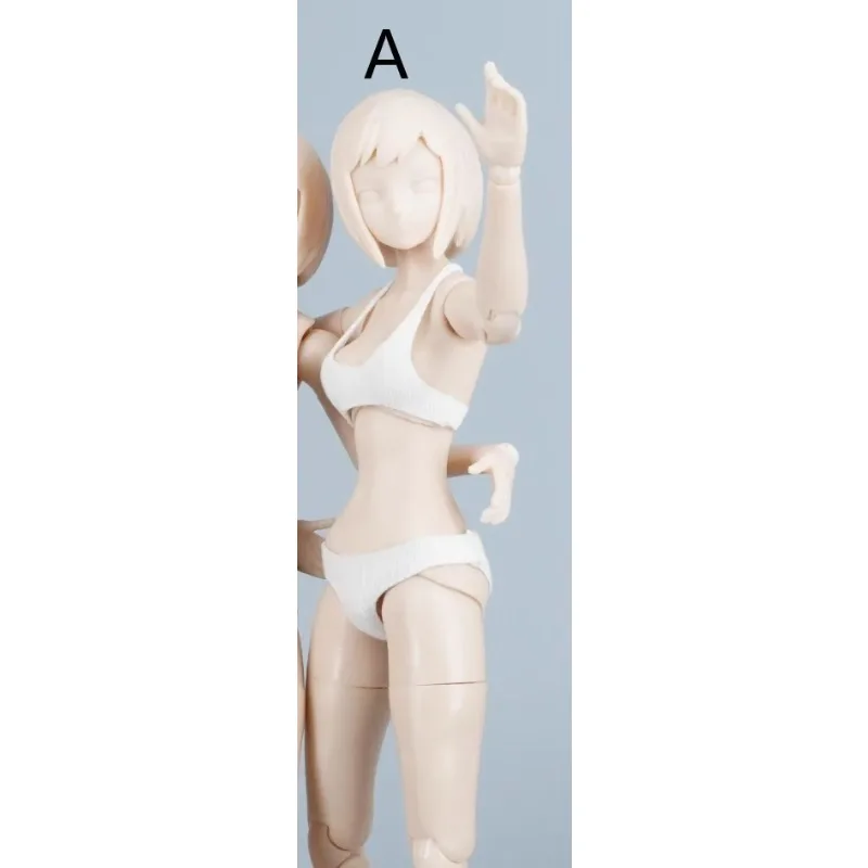 SAtoys 1/12 Maßstab SA050 Weiblicher Sport-BH Unterwäsche Slips Set Kleidung Modell für 6-Zoll-Soldat Aktionsspielfiguren TBL-Körper