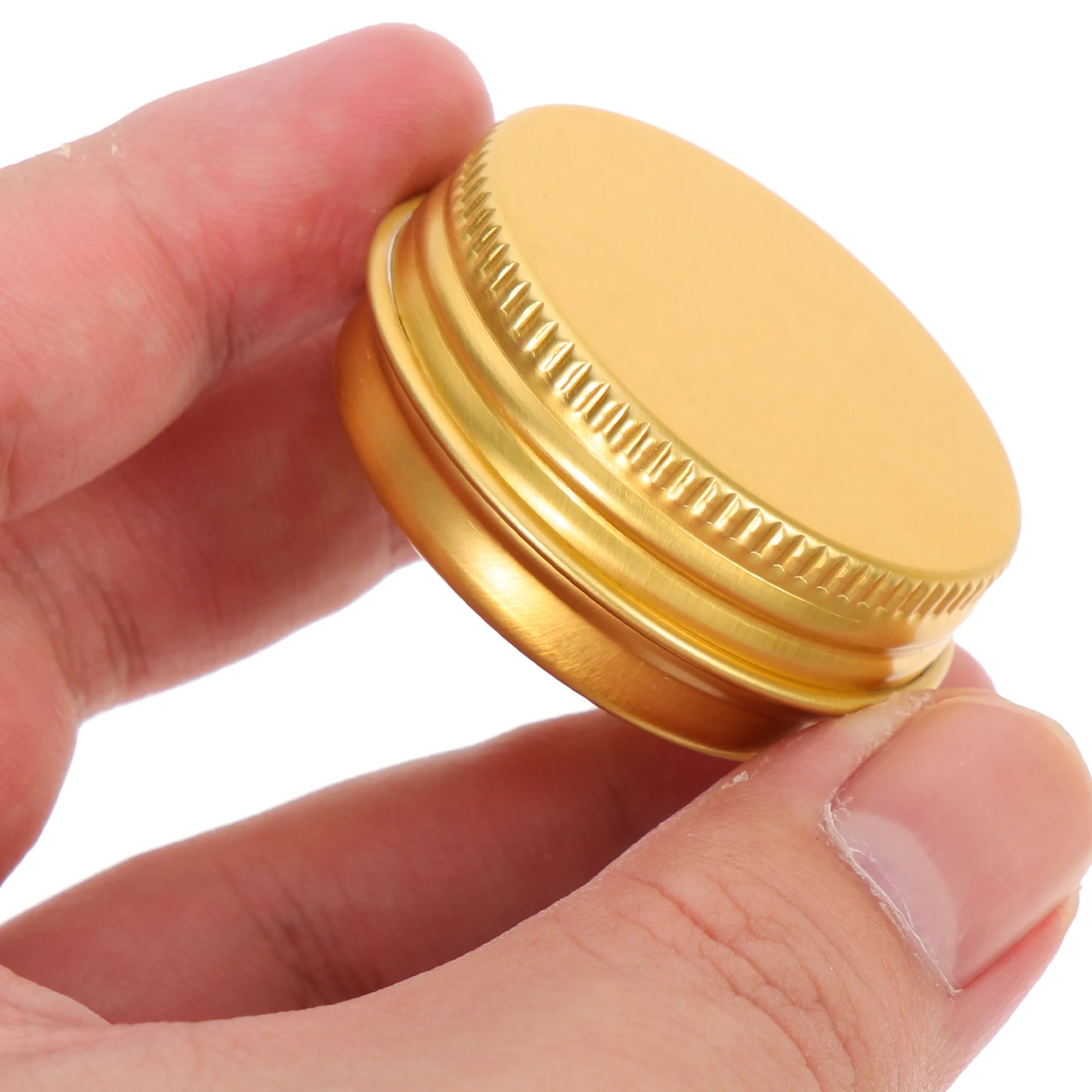 

24 Pcs C Jar Aluminum Containers Round Metal Tin Cans Lids for Crafts Travel Aromatherapy Storage Boxes Small Tin Boxes