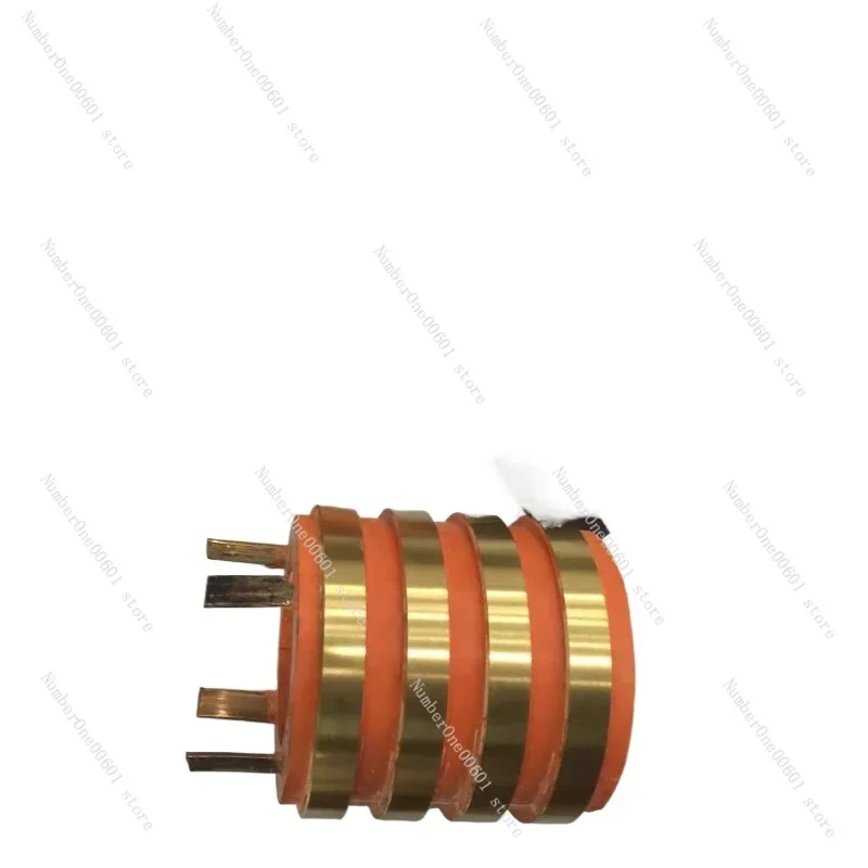 

4-кольцевое 4-стороннее коллекторное кольцо, медное проводящее контактное кольцо, внутренний диаметр 50-65 мм, внешний диаметр 110 мм