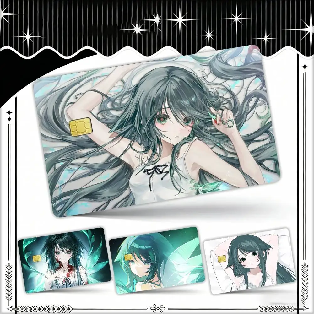 

Classic Horror Game Saya No Uta New Waterproof Film Skin Cover Credit Card Stickers Debit Front Bank Bus Pass