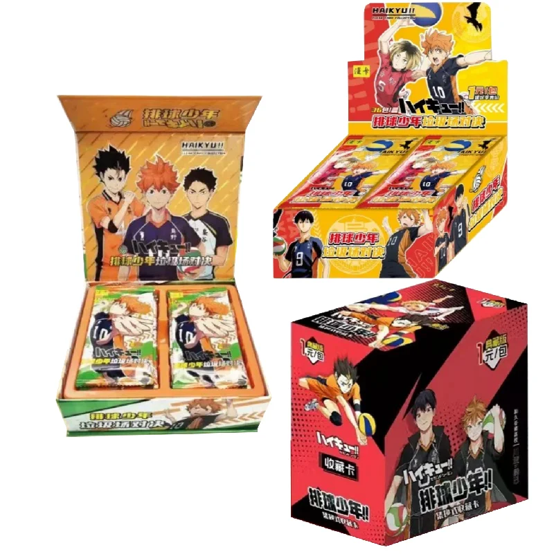 Haikyuu!! Cards new classic Japanese anime peripheral cards movie edition deluxe collector pack Hinata Shoyo fan gifts
