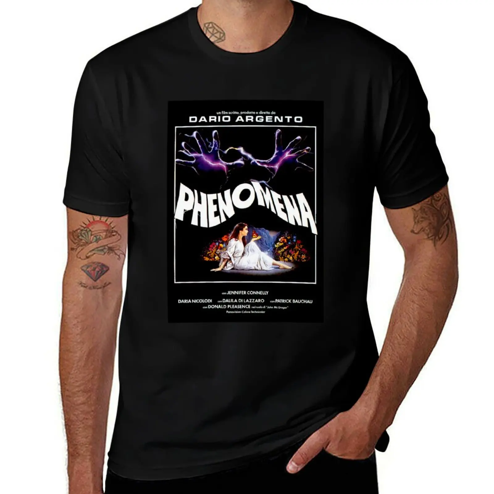 

Argento (1985) luxury Phenomena shirts man graphic cotton shirts Dario t men funny t brand 100% t cotton shirt T-Shirt