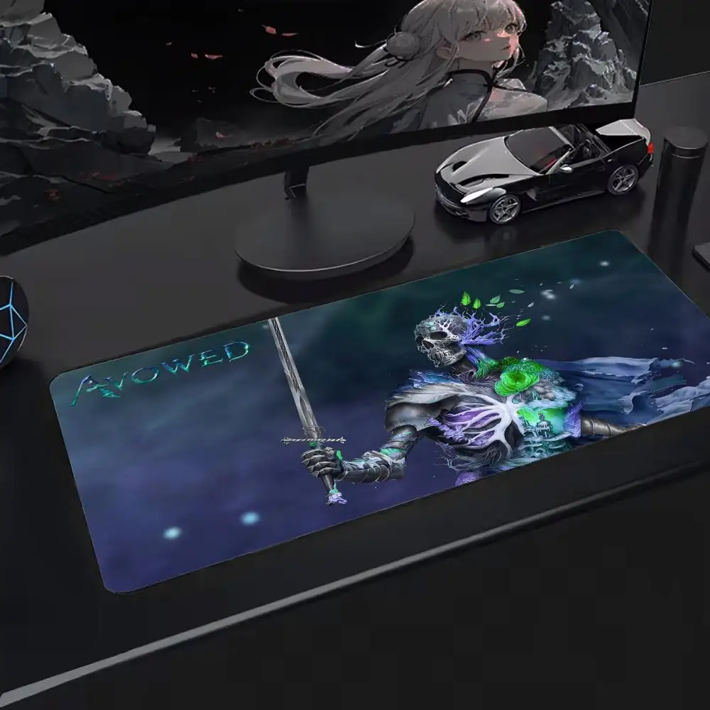 Avowed Mouse Pad Oversized Mouse Mat, Extended Gaming Surface, Non-Slip Backing, Perfect for Desk Use