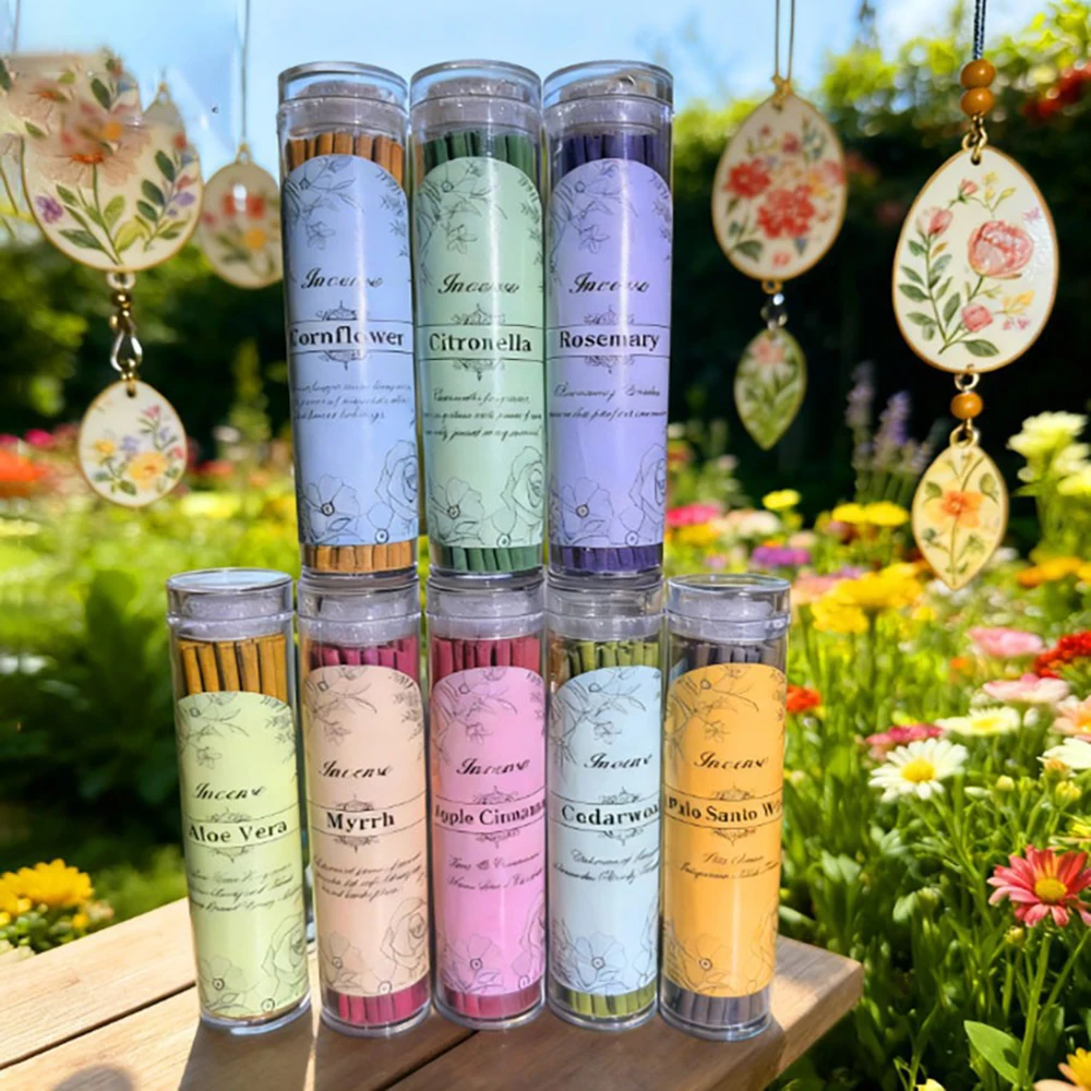 

3Pcs, Woody notes stick incense, Indoor deodorization purify Herbal Incense, Palo Santo cedar rosemary, Natural incense sticks