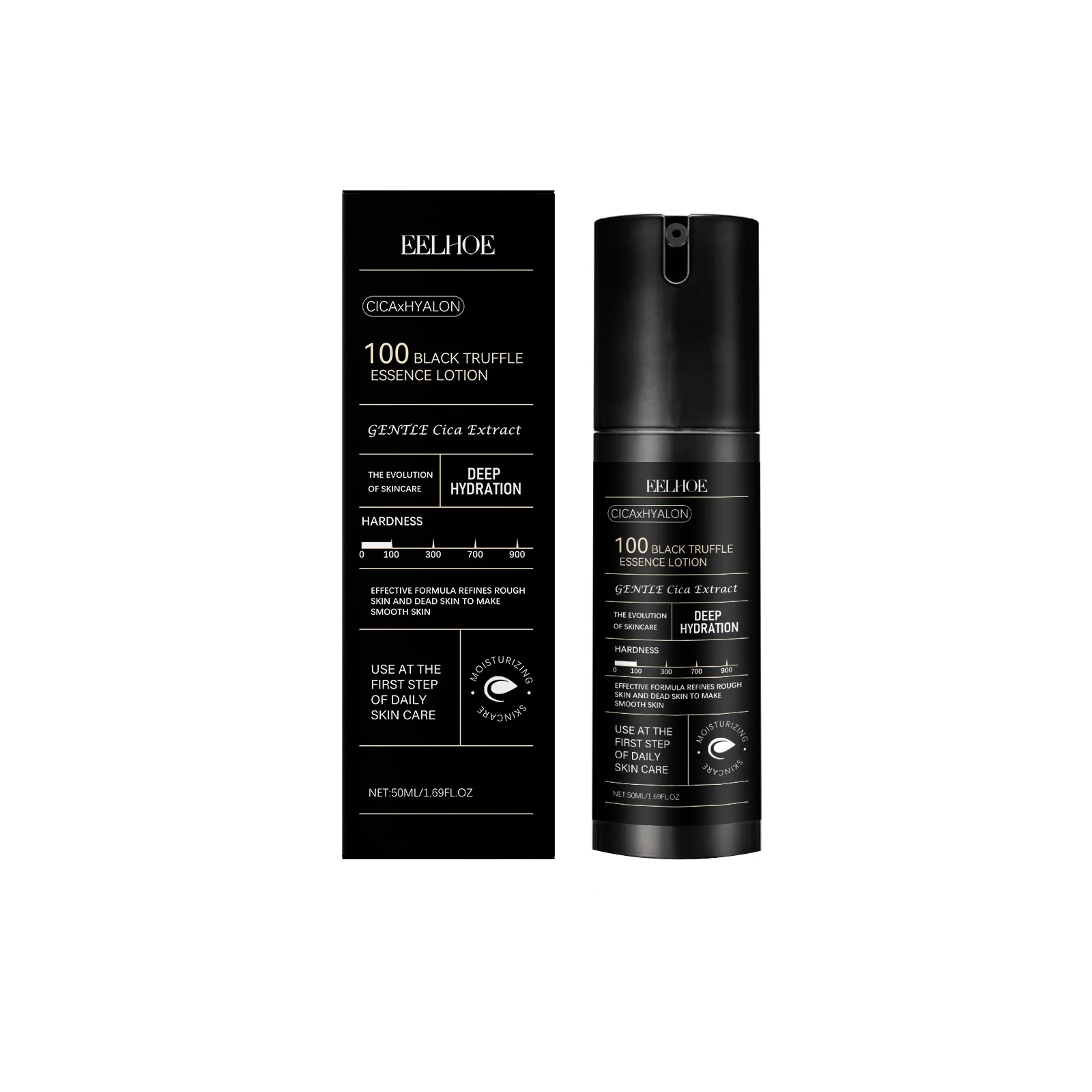 Lozione idratante idratante per il viso al tartufo nero da 50 ml per una pelle rassodata e luminosa