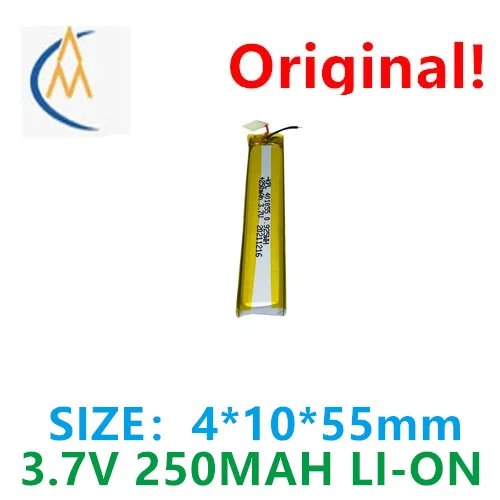 buy more will cheap 401055 Polymer Lithium Battery 250mah Beauty Device Battery Tablet Gaming Rechargeable Battery