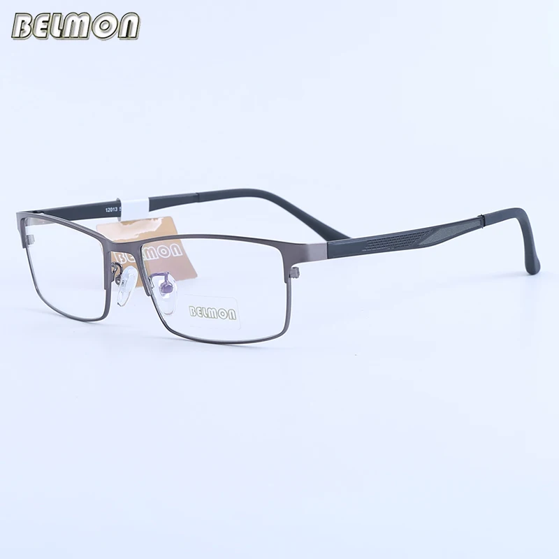 Spectacle Frame Men Eyeglasses Nerd Computer Prescription Optical For Male Eyewear Clear Lens Glasses Frame 12013