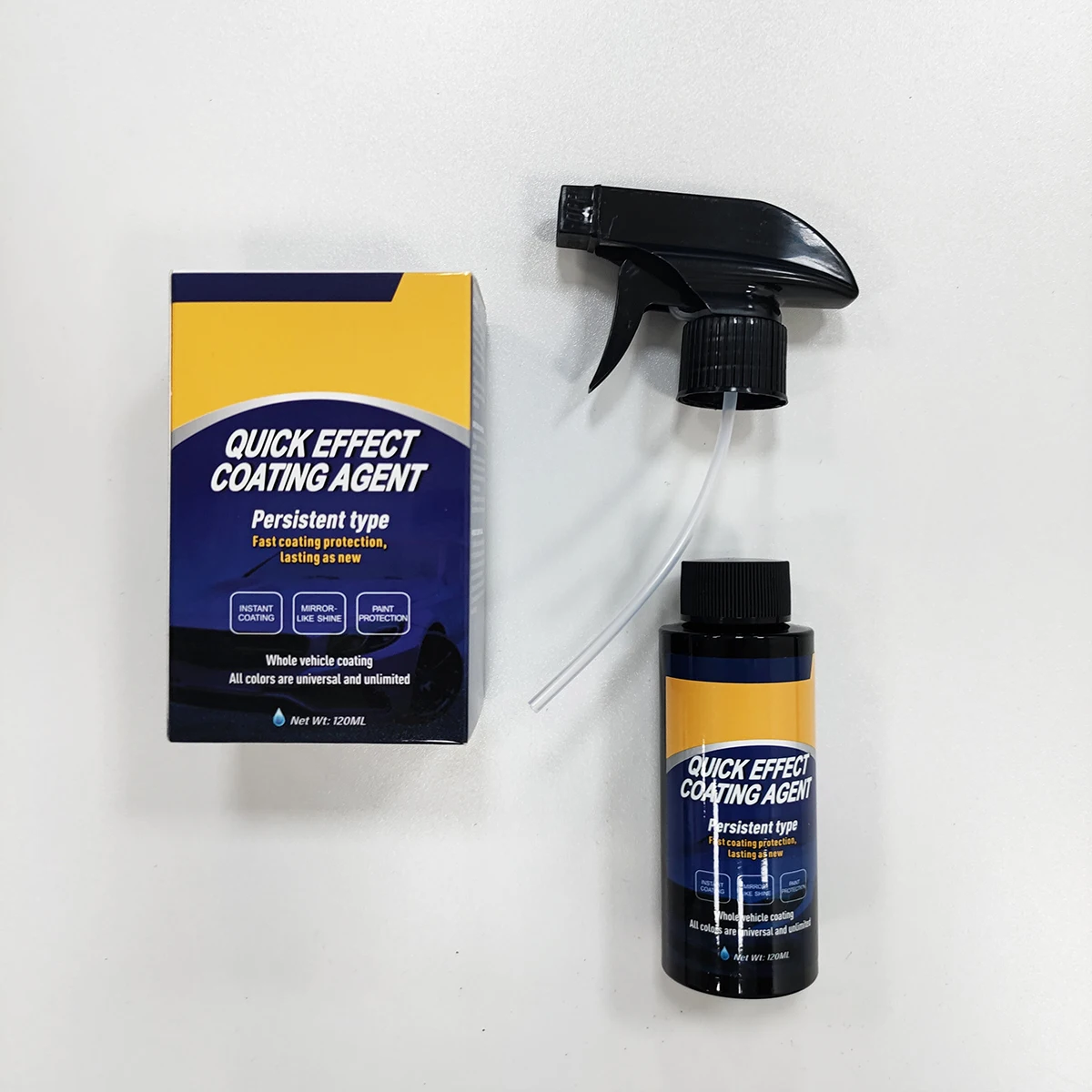 Multi-Functional Coating Renewal Agent 3 in 1 Ceramic Car Coating Spray Car Coating Agent Spray High Protection Quick Car Coating Spray Fast-Acting Car Fast-Acting Coating Spray