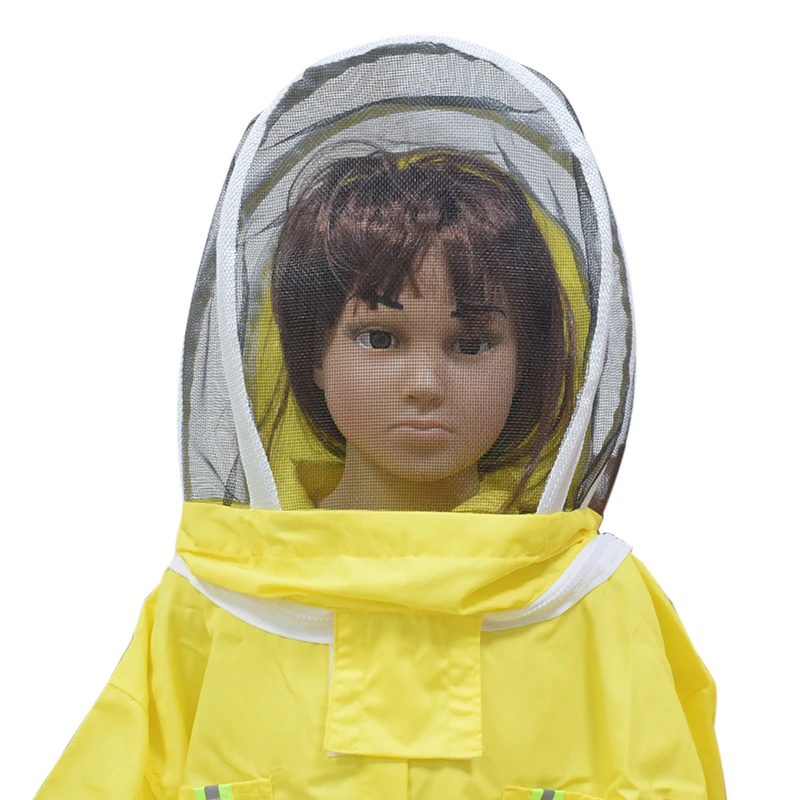 

Beekeeping Gear Kids Beekeeping Suit with Fencing Veil Professional Anti Bee Protective Suit for Children