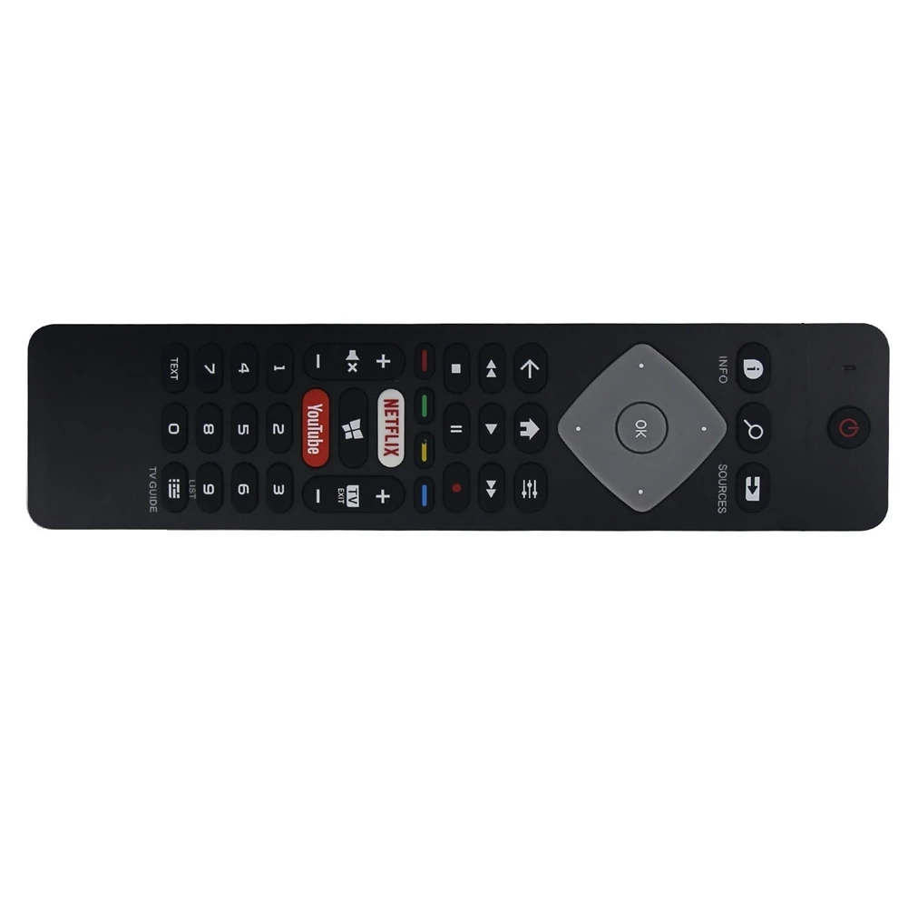 Replacement Remote Control for Philips TV BRC0884305/01 32Phs6825/60 with NETFLIX YOUTUBE 4K Smart LED UHD Android HDTV