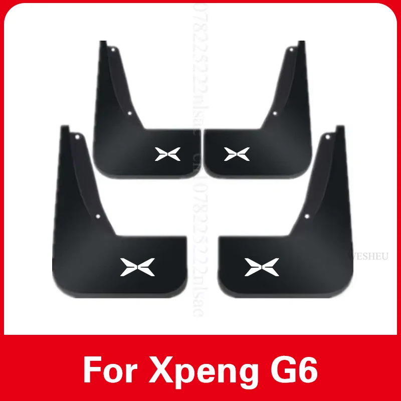 for Xpeng G6 4Pcs Mudguards Accessories Original Car Accessories Modified Front and Rear Wheels Thickened Anti-freezing Fenders