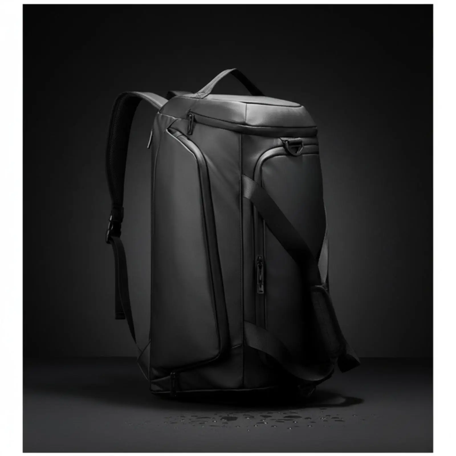 Industrial Container Multifunction Sports Bag Travel Backpack Sturdy Handle Adjustable Straps for Training and Short Trips