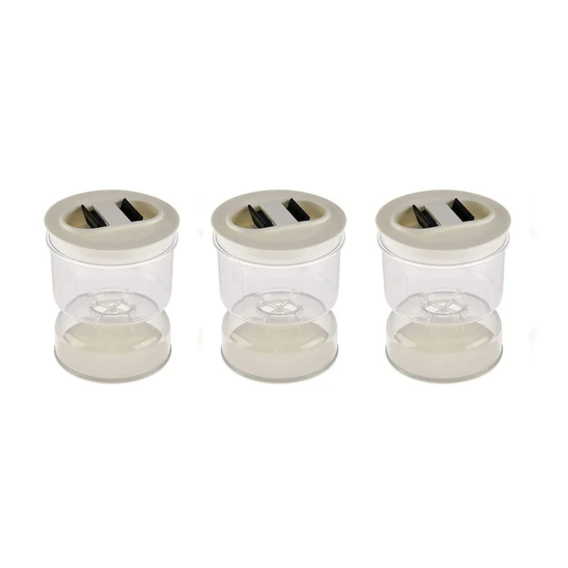 

A34R 3X Pickle And Olive Hourglass Jar, Pickle Flip Jar Separated From Wet And Dry, Pickle Jar With Strainer Flip, Separator