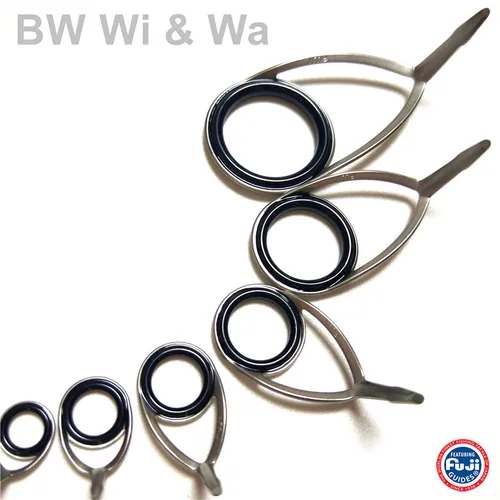 Imagen 2 del producto Fuji KT KL guía de un solo pie de fundición y giro guía de alta calidad reparación DIY guía construcción de varillas BR Wi & Wa 1 Uds