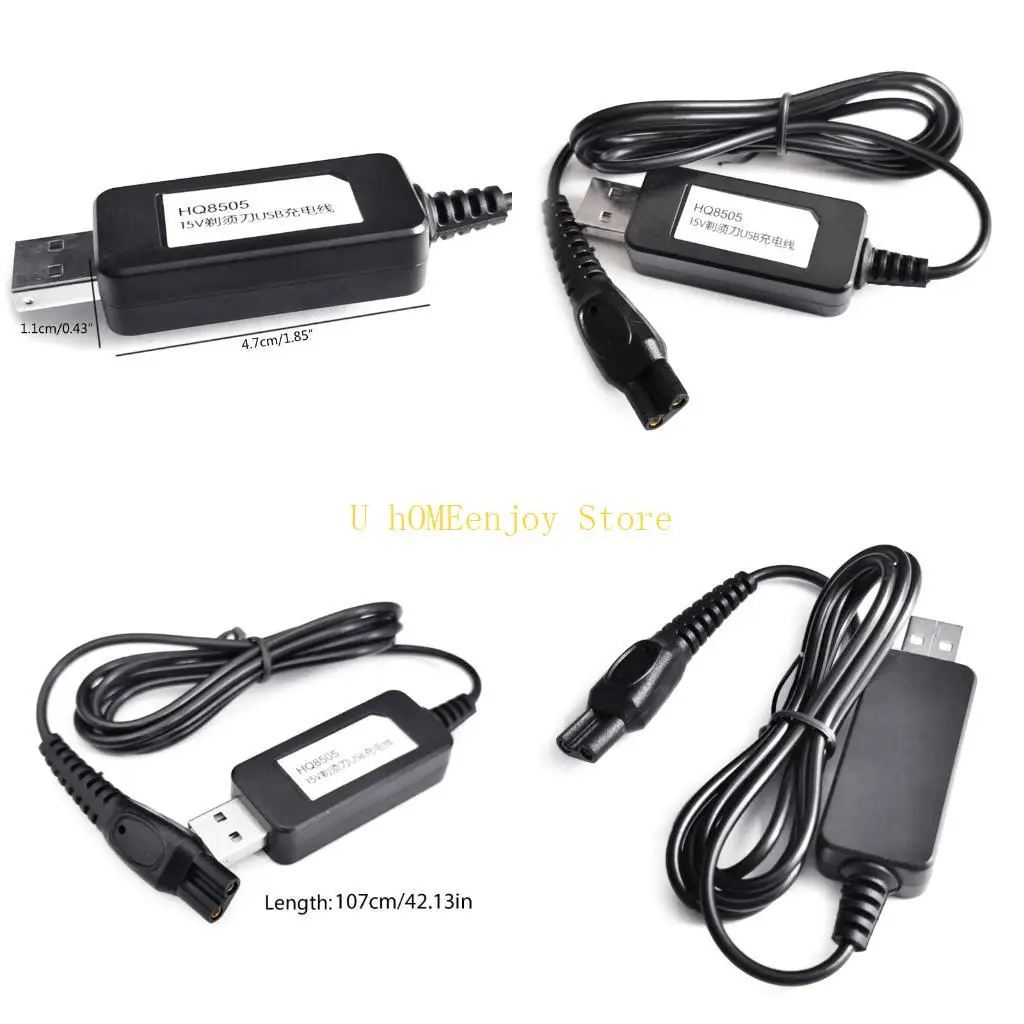 B0KF USB-кабель для зарядки, бритва 15 В для замены бритвы, автомобильное зарядное устройство HQ850