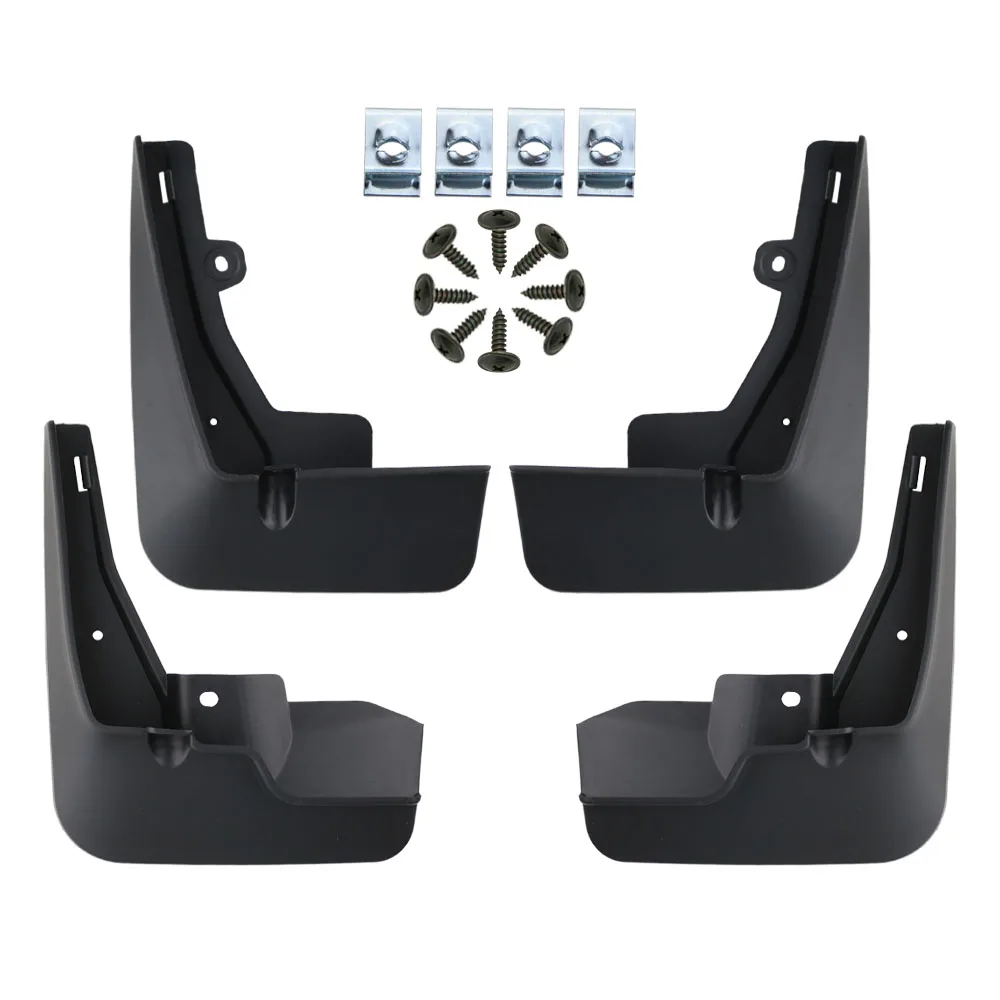 4 garde-boue pour Peugeot 2008 2014 – 2018, garde-boue de voiture, protection contre les éclaboussures, accessoires de protection de roue avant et arrière, pièces automobiles