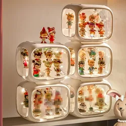 Blind Box Showcase Figures Display Stand Case Transparent Collectible Model Storage Box Dustproof Toy Doll Organizer