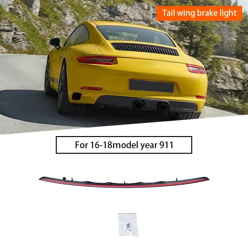 Car Tail Wing High-mounted Brake Light for Porsche 911 991.2 MK2 2016-2018 99163118703
